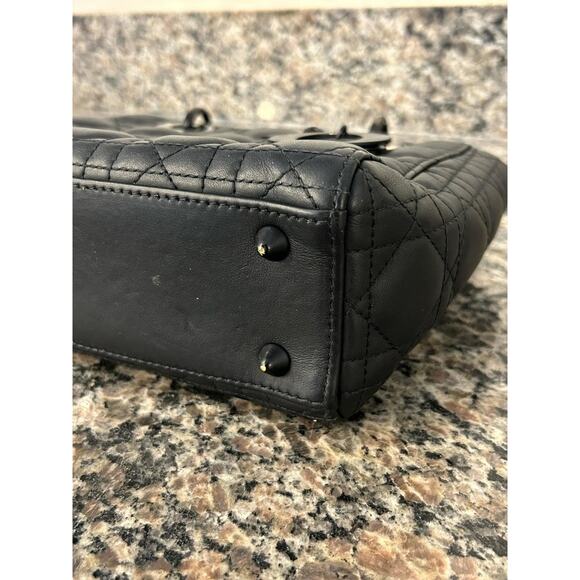 Christian Dior Small Lady Dior My ABCDior Bag Ultramatte Cannage SPBSAL 336647 - Picture 14 of 15